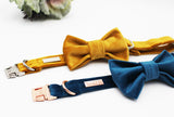Royal Blue Luxe Velvet Bow