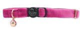 Hot Pink Luxe Velvet Cat Collar