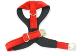 Bright Red Luxe Velvet Harness