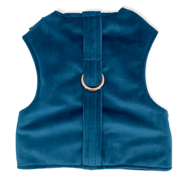 Royal Blue Luxe Velvet Jacket Harness