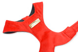 Bright Red Luxe Velvet Harness
